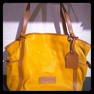 Dooney & Bourke large leather tote.